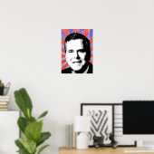 Jeb Bush Portrait Poster (Heimbüro)