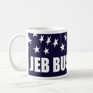 Jeb Bush Präsident 2016 Amerikanische Flagge Kaffeetasse