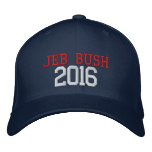 Jeb Bush Präsident 2016 Bestickte Kappe