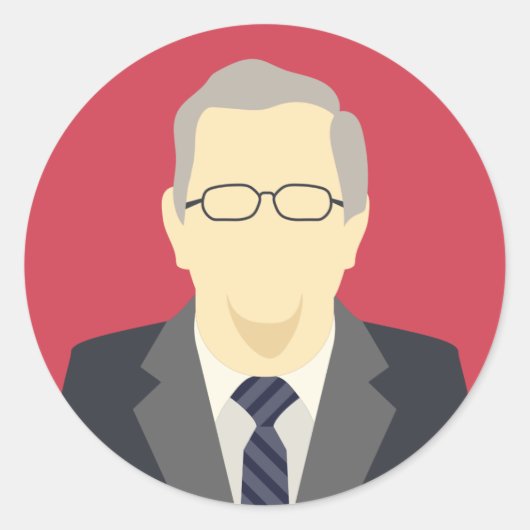 Jeb Bush Präsidentschaftskandidat 2016 Runder Aufkleber (Vorderseite)