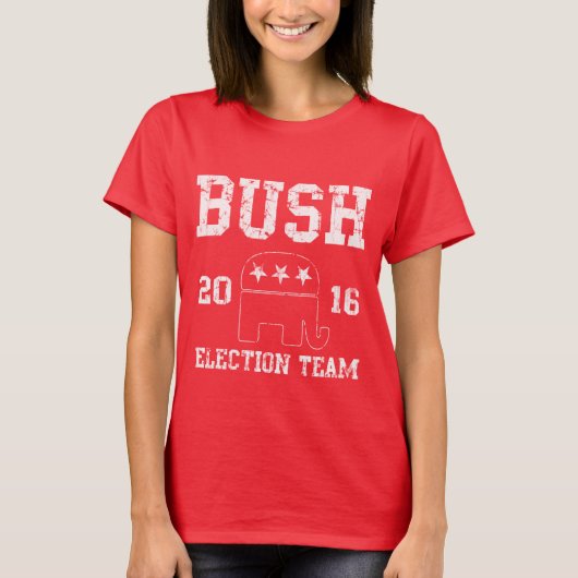 Jeb Bush-Wahl-Team 2016 T-Shirt (Vorderseite)