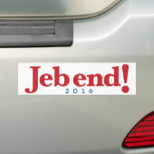 Jeb Ende! 2016 Autoaufkleber (Auf Auto)