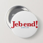 Jeb Ende! 2016 Button (Vorne & Hinten)