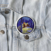 Jeb! gefangen in den Scheinwerfern Button (Beispiel)