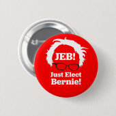 JEB: Wählen Sie einfach Bernie Button (Vorne & Hinten)