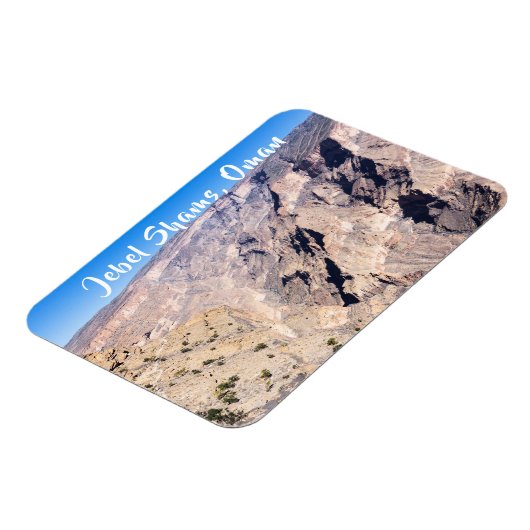 Jebel Shams - Sultanat Oman Magnet (Linke Seite)