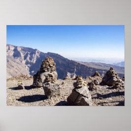 Jebel Shams - Sultanat Oman Poster
