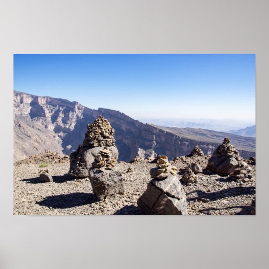 Jebel Shams - Sultanat Oman Poster (Vorne)