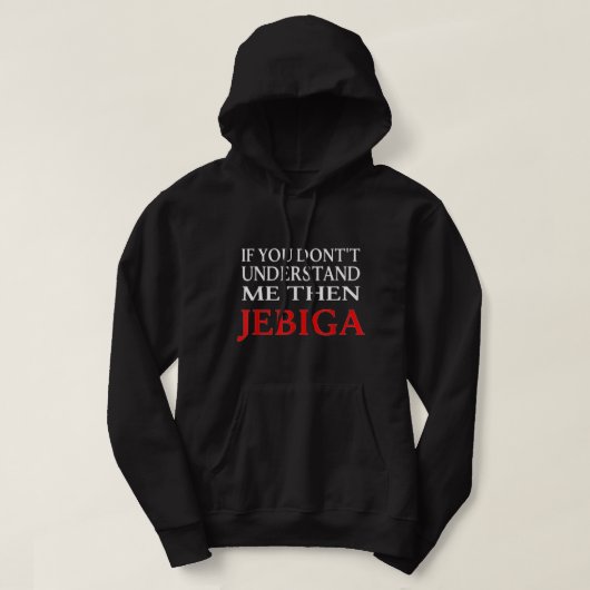 Jebiga Brate Jugoslawien Balkan Slang Funny Serbis Hoodie (Design vorne)