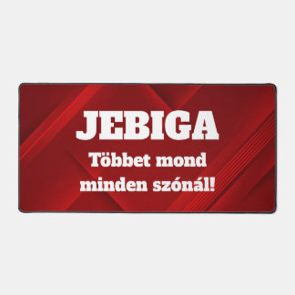 JEBIGA Többet mond minden szónál egérpad Mouse Pa Schreibtischunterlage