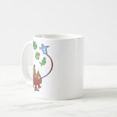 Jebus Laternenfische Kaffeetasse (Vorderseite Links)