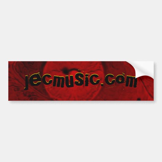 jecmusic.com autoaufkleber (Vorne)