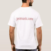 jecmusic.com T-Shirt (Rückseite)
