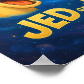 "Jed & Louie" Poster (Ecke)