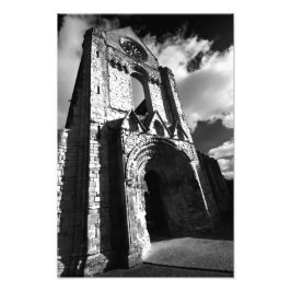 Jedburgh Abbey, Foto Print in Schottland