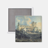 Jedburgh Abbey von Thomas Girtin Magnet (Vorderseite/Rückseite)