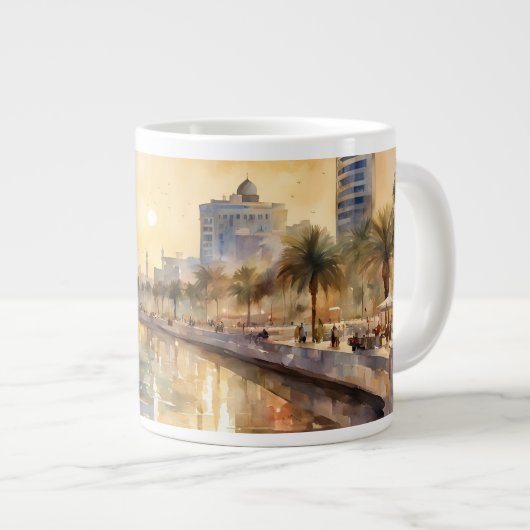 Jeddah Corniche Tasse (Vorderseite Rechts)