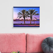 Jeddah Date Trees Leinwanddruck (Insitu (Wohnzimmer))