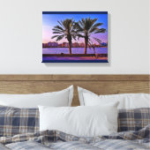 Jeddah Date Trees Leinwanddruck (Insitu (Schlafzimmer))