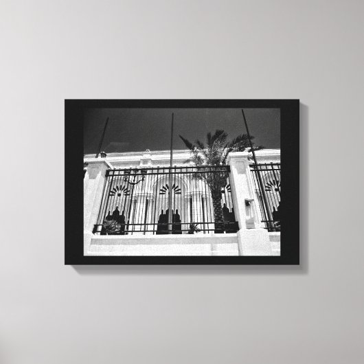 Jeddah Gebäude Leinwanddruck (Vorderseite)