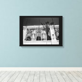 Jeddah Gebäude Leinwanddruck (Insitu (Holzboden))