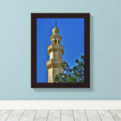 Jeddah Minaret Leinwanddruck (Insitu (Holzboden))
