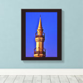 Jeddah Minaret Leinwanddruck (Insitu (Holzboden))