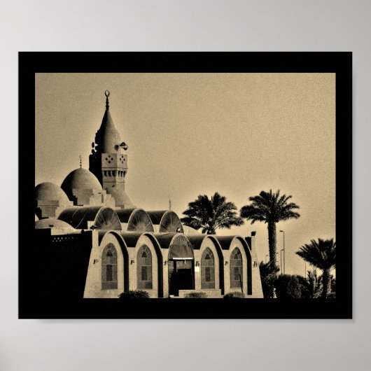 Jeddah Mosque Poster (Vorne)