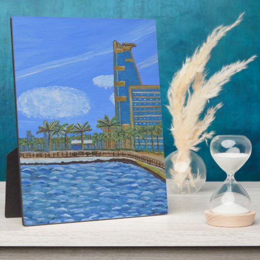 Jeddah Plaque Fotoplatte (Seite)