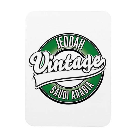 jeddah saudi arabia Logo Magnet (Vertikal)