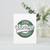 jeddah saudi arabia Logo Postkarte (Stehend Vorderseite)