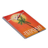Jeddah Saudi Arabien Reiseplakat Notizblock (Rechte Seite)