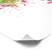 Jeddah skyline im Watercolor Fotodruck (Ecke)