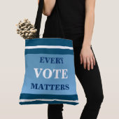 Jede Abstimmung ist wichtig, doppelseitig Tasche (Von Nahem)