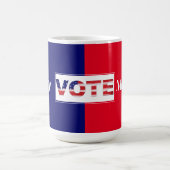 Jede Abstimmung ist wichtig Kaffeetasse (Mittel)