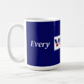 Jede Abstimmung ist wichtig Kaffeetasse (Links)