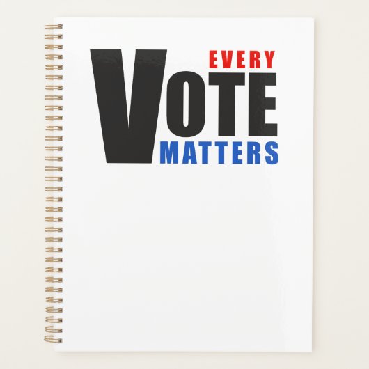 Jede Abstimmung zählt - Ihre Stimme ist Ihr Power Planer (Vorderseite)