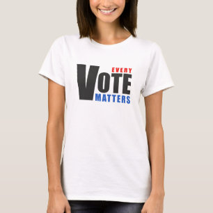 Jede Abstimmung zählt - Ihre Stimme ist Ihr Power T-Shirt
