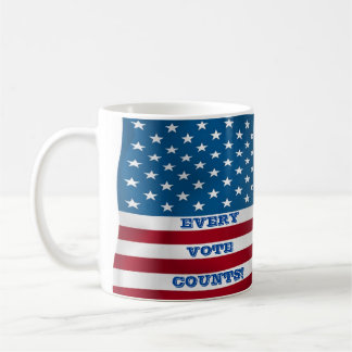 Jede Abstimmung zählt! -Mug Kaffeetasse