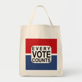 Jede Abstimmung zählt Tasche