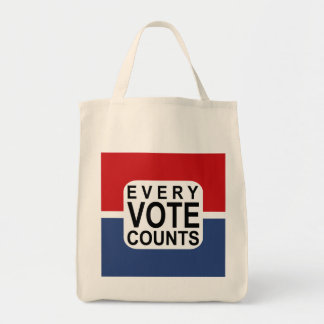 Jede Abstimmung zählt Tasche