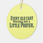 Jede alte Furz war einmal gerade ein kleines Keramikornament (Links)