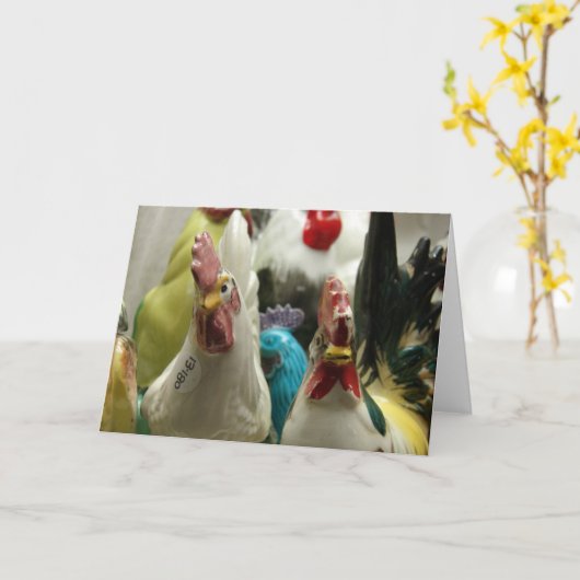 Jede Anlässe aus Vintagem Glas Karte (Gelbe Blume)