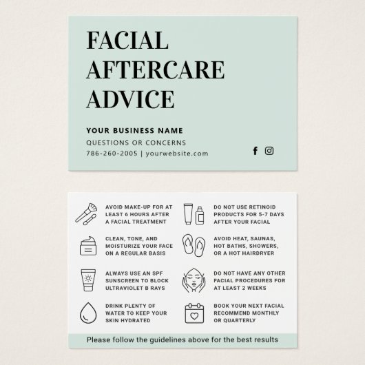 Jede Anleitung für Farbmasken nach der Pflege (Vorne & Hinten)