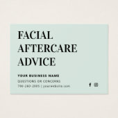 Jede Anleitung für Farbmasken nach der Pflege (Vorderseite)