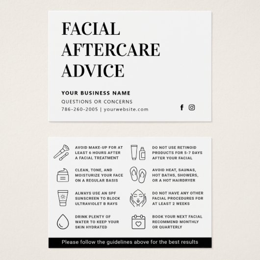 Jede Anleitung für Farbmasken nach der Pflege (Vorne & Hinten)