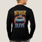 🎨 Jede Ärmel-Comic-Sports-Auto-Energie Tri-Blend Shirt (Rückseite)