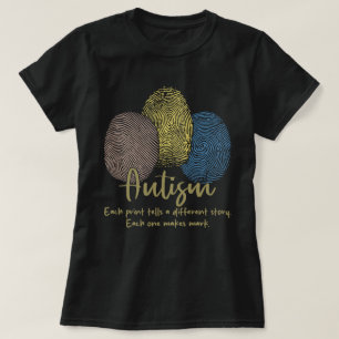 Jede Ausgabe erzählt einen anderen Story-Autismus- T-Shirt