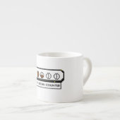 Jede Bean zählt Espressotasse (Vorderseite Rechts)