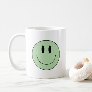 Jede beliebige Farbe oder Muster SMILIE-FACE-Tasse Kaffeetasse